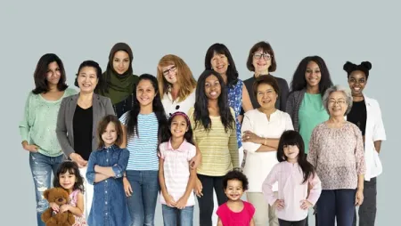 Group of Women and Girls
